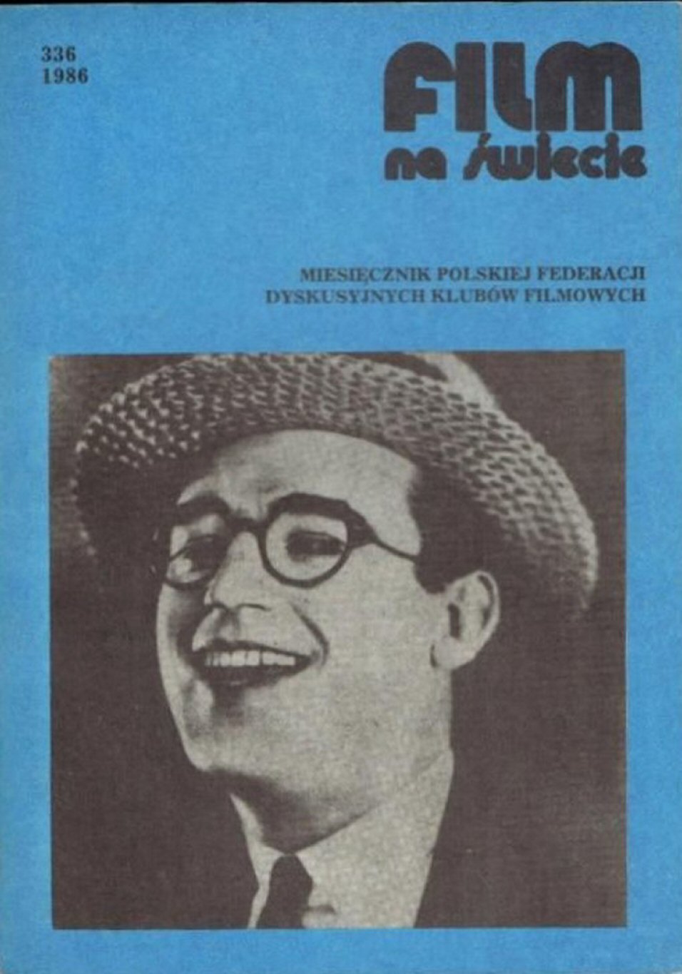 FILM NA SWIECIE magazine side cover Issue 336 (12)   1986